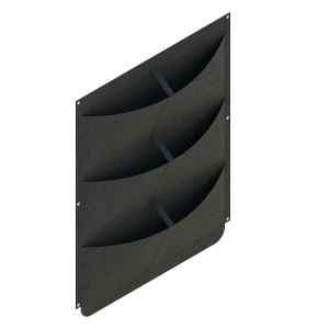Bolsillo de siembra vertical X 6 plantas